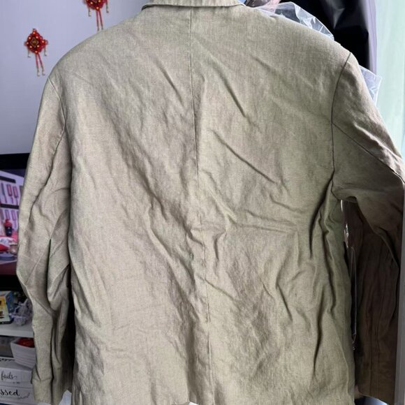 Oak + Fort   LINEN BLAZER - Picture 4 of 4